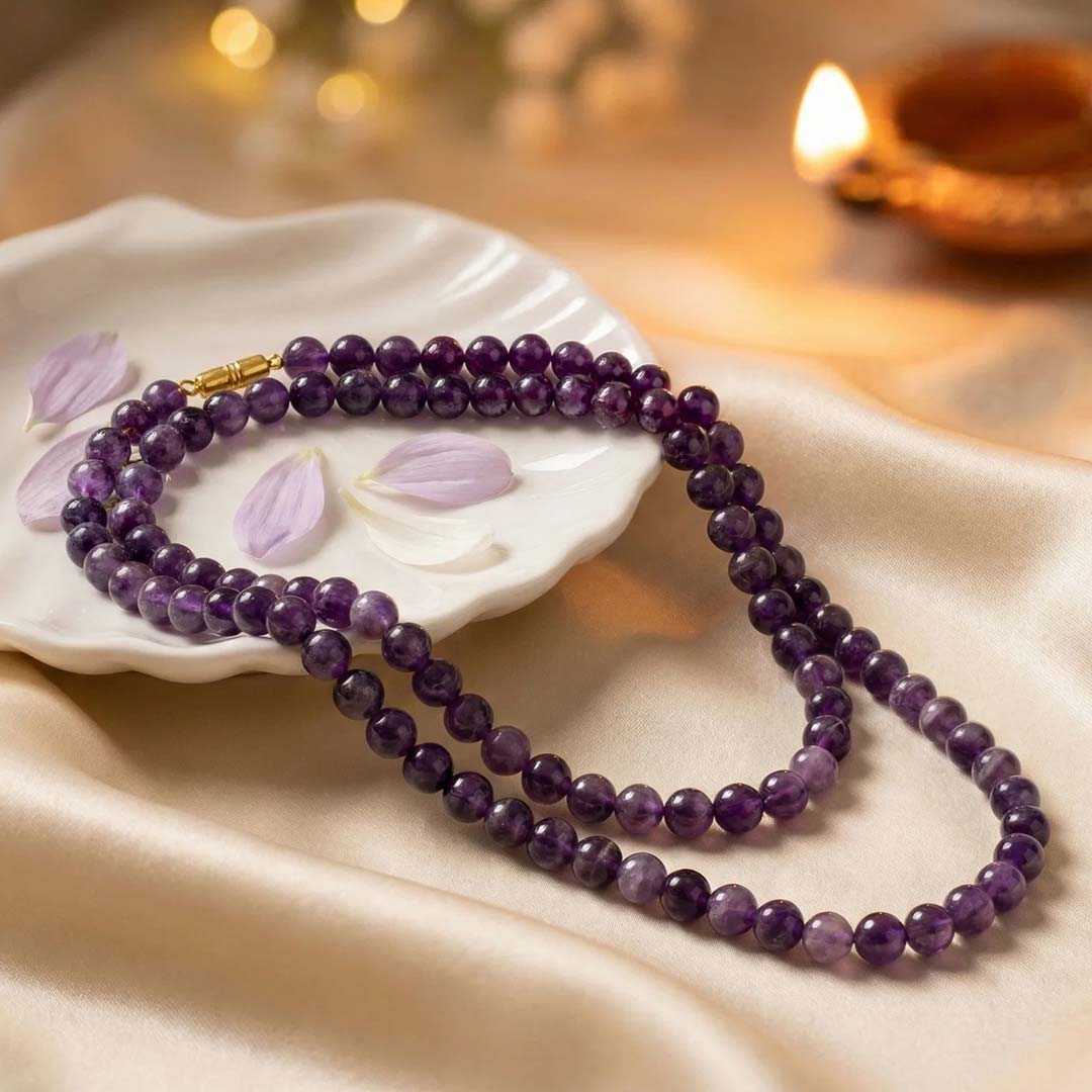 Amethyst Mala