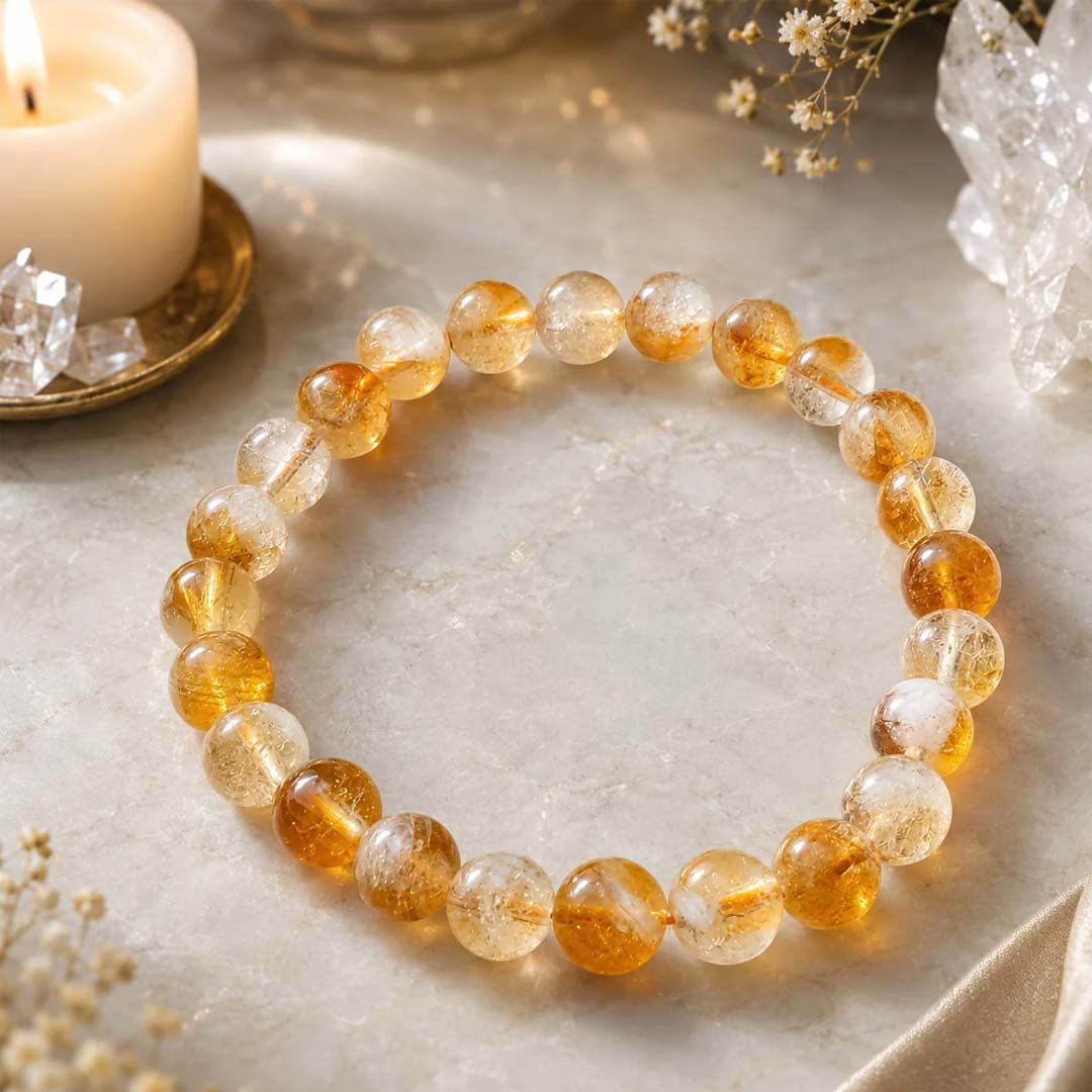 Citrine Yellow Bracelet